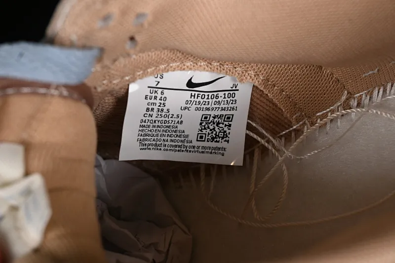 All categories Nk SB Dunk Series Nk SB Dunk Low low-top sneakers Nk Dunk Low "Sanddrift Blue" distressed sand contrast style SB low-top sports and leisure sneakers HF0106-100